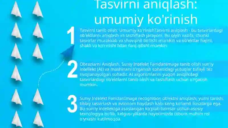 Obrazlarni Aniqlash. Suniy Intelekt Fanidan 2