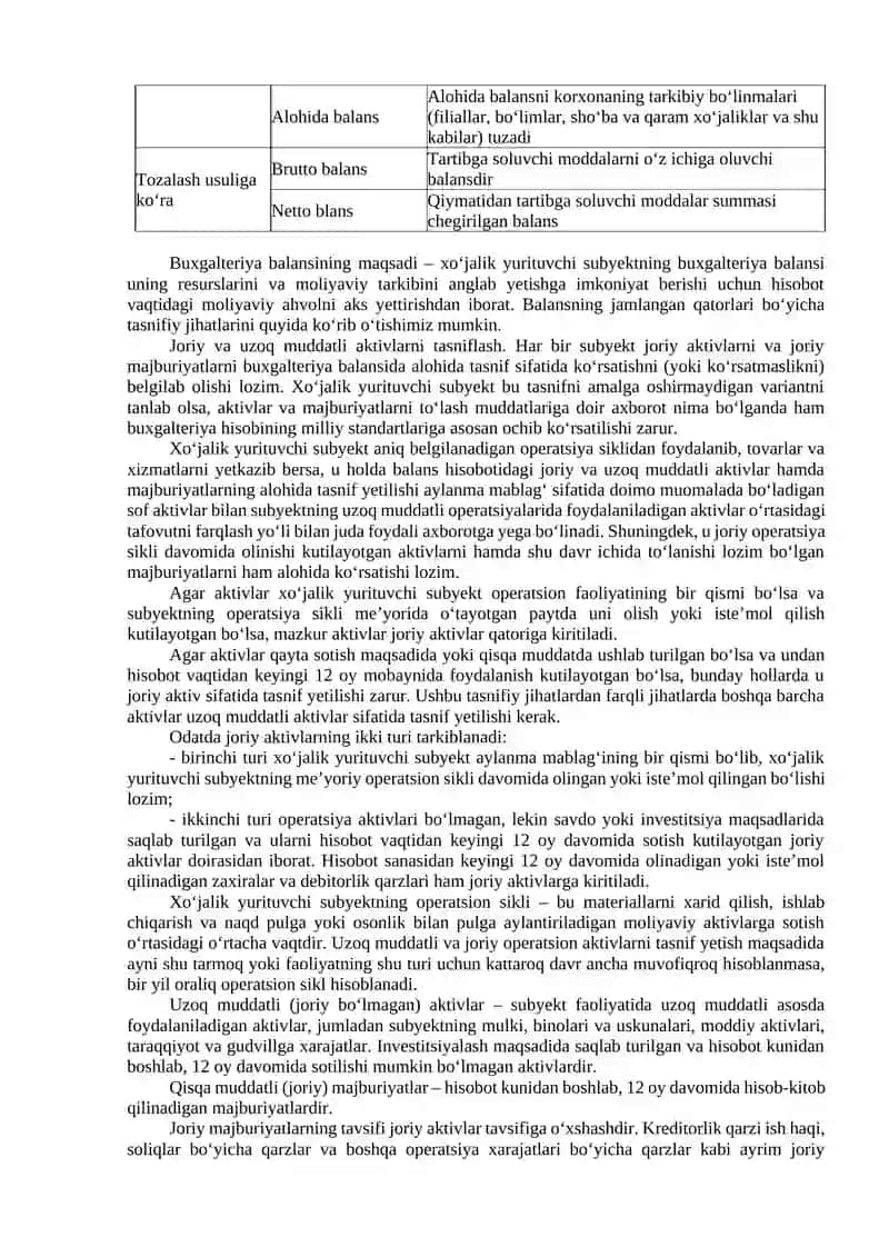 Buxgalteriya balansi tahlili 2