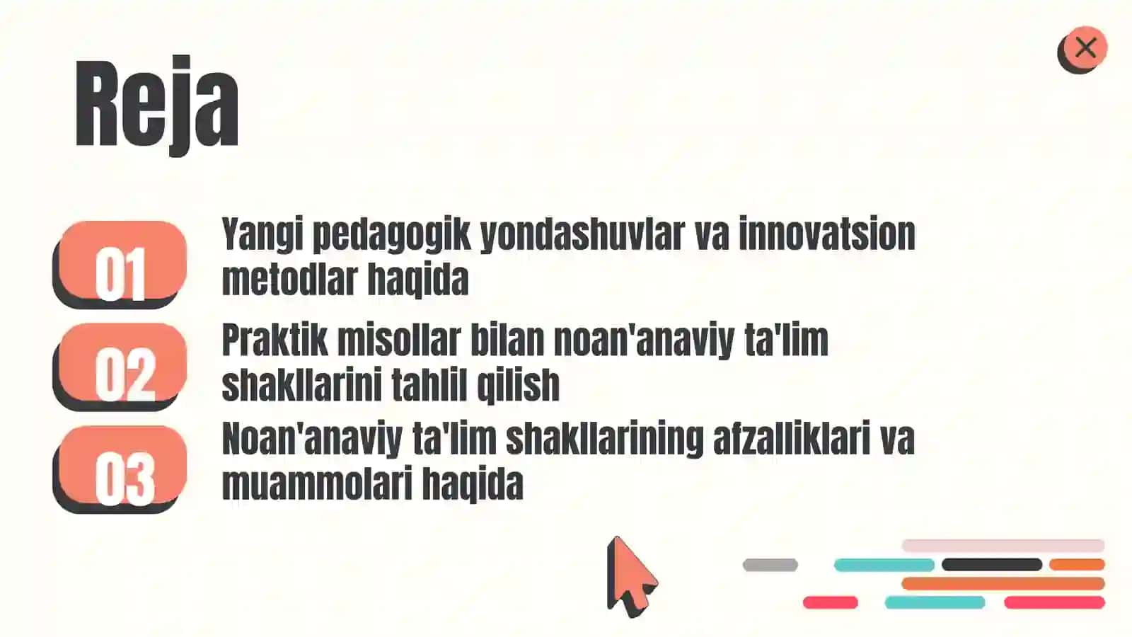 Yangi pedagogik yondashuvlar va innovatsion metodlar 2
