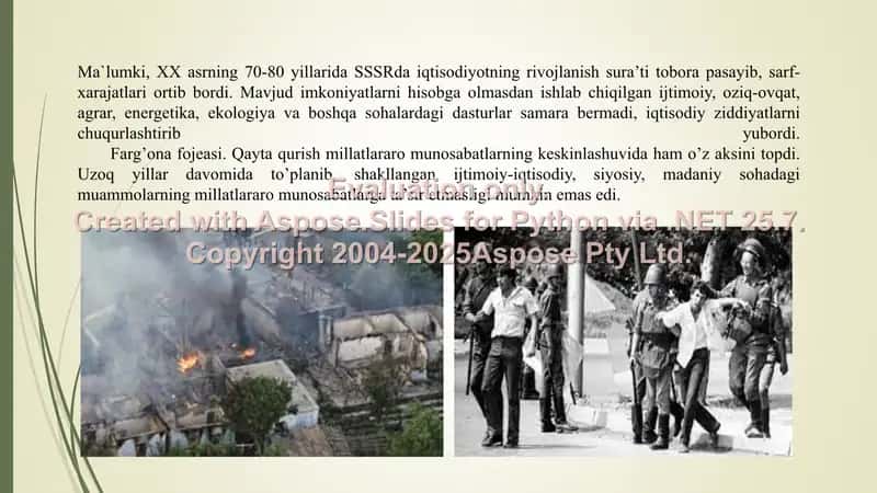 MUSTAQILLIKKA ERISHISH ARAFASIDA O`ZBEKISTONDAGI IJTIMOIY-SIYOSIY JARAYONLAR 2