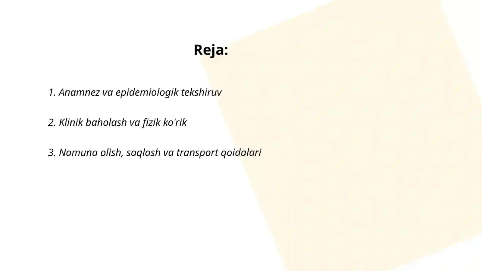 Infeksion kasalliklarni diagnostika usullari 2