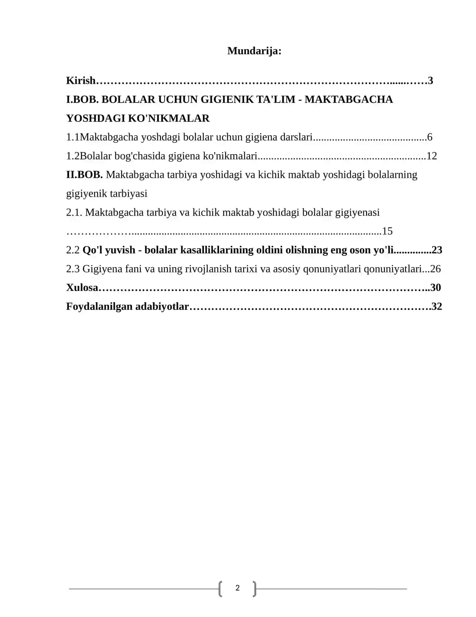 Maktabgacha yoshdagi bolalarni gigienik vositalardan foydalanishga o’rgatish 2
