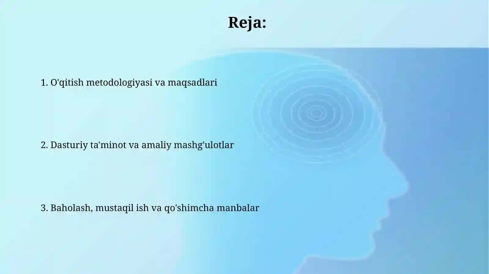 Matn bilan ishlash dasturlari bo‘limini o‘qitish metodikasi 2