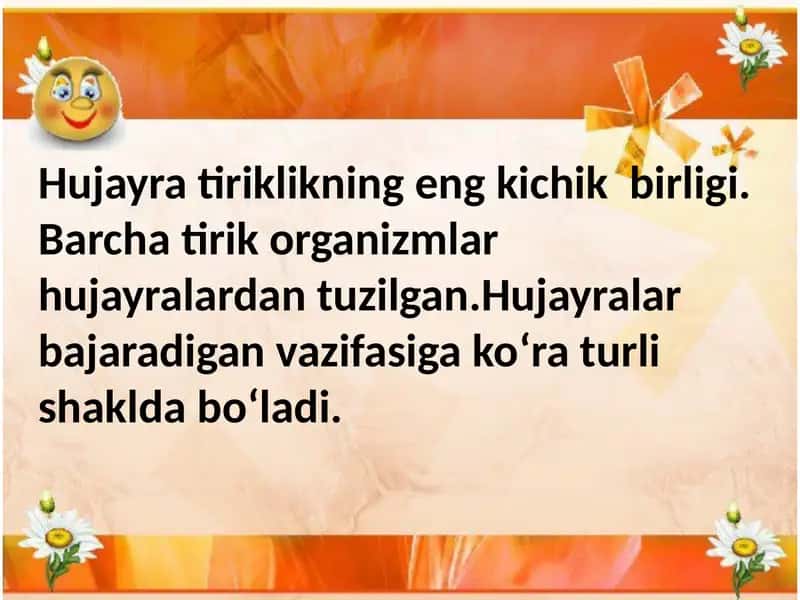 Hujayra - Tiriklikning Asosi 2