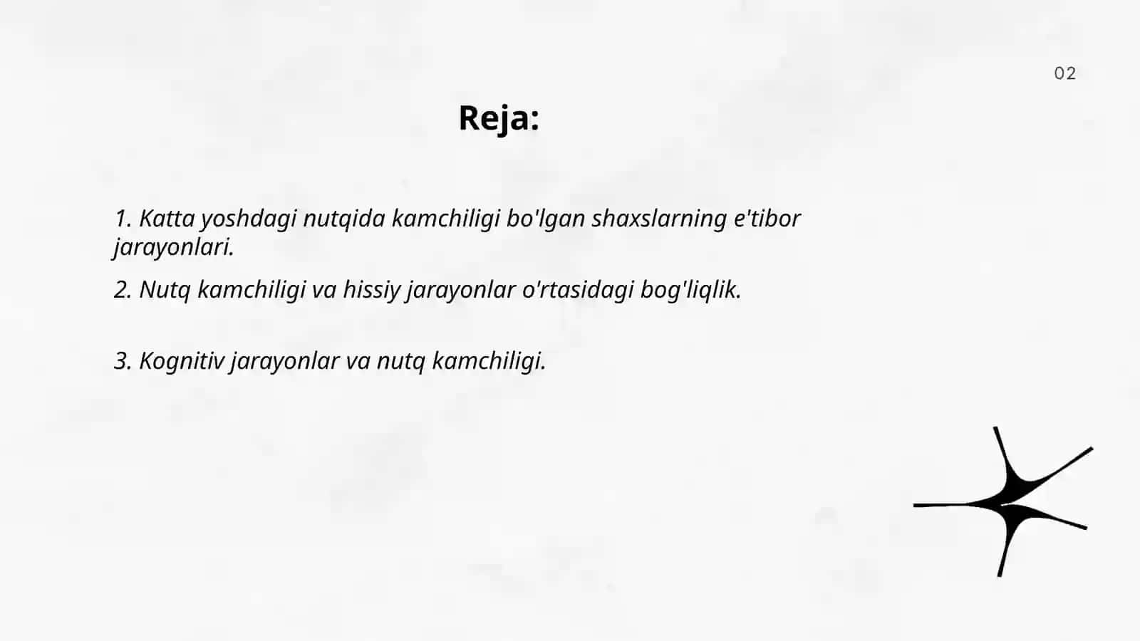 Katta yoshdagi nutqida kamchiligi bo'lgan shaxslarning ruhiy jarayonlari xususiyatlari 2