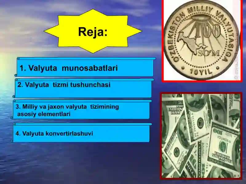 Jahon valyuta bozorining kon’yunktura mexanizmi 2