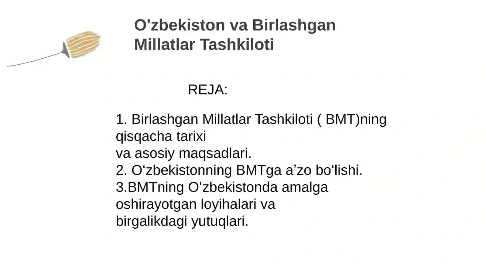 O'zbekiston va Birlashgan Millatlar Tashkiloti 2