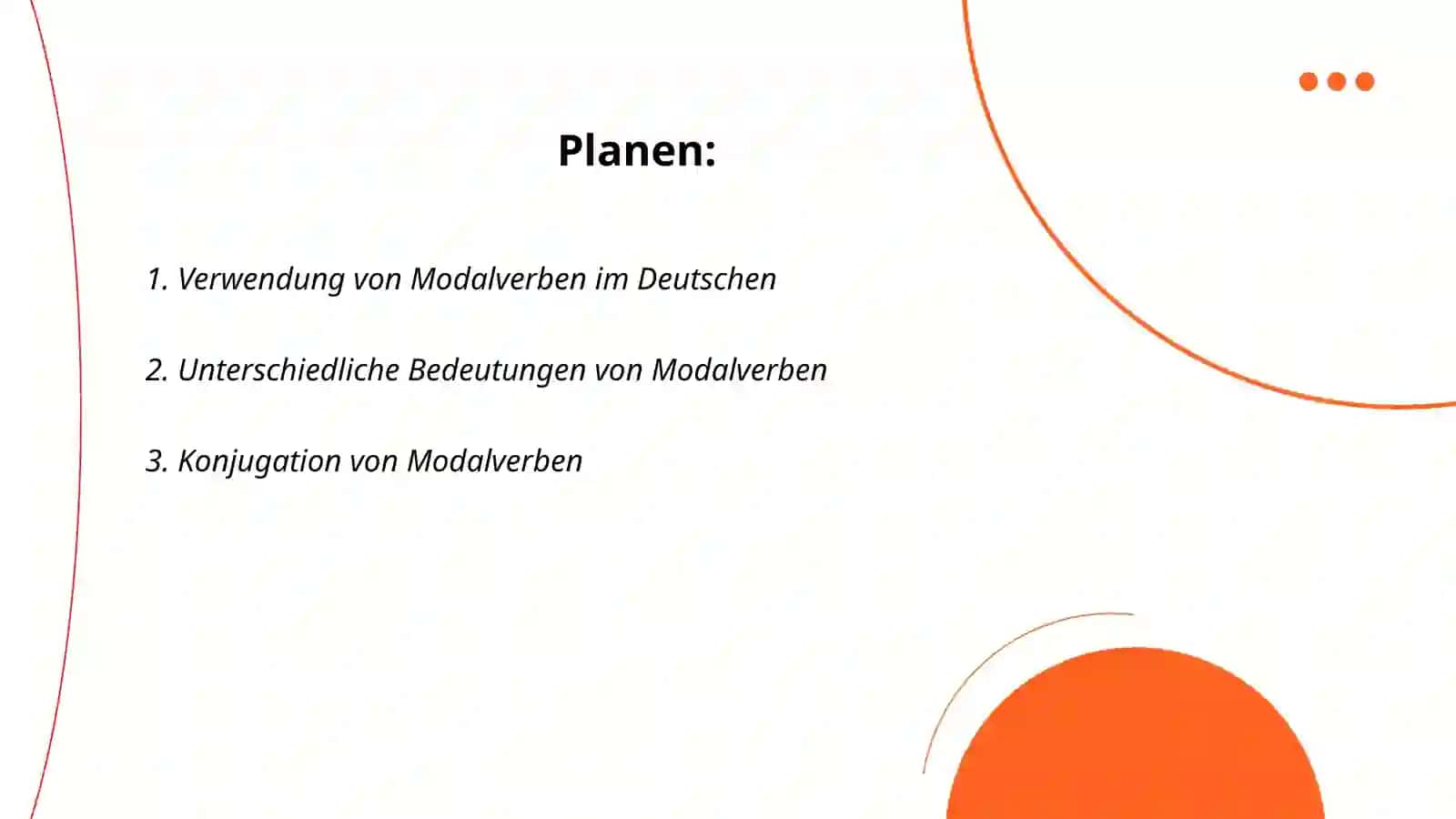 Modal verben 2