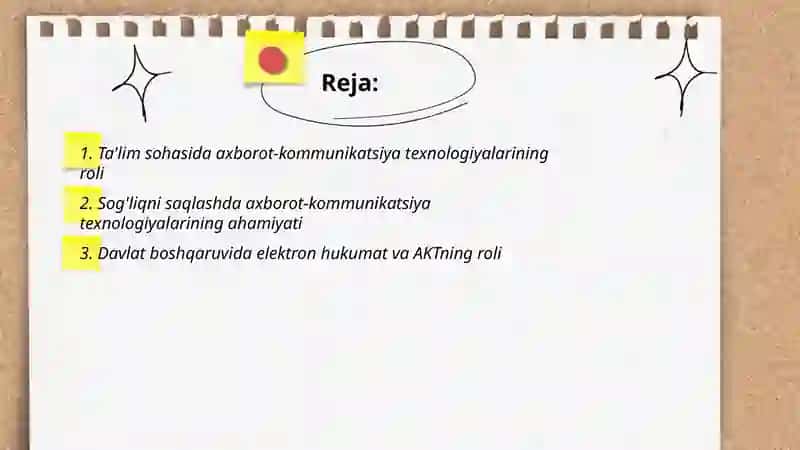 Axborot- kommunikatsiya texnologiyalarining roli va ahamiyati 2