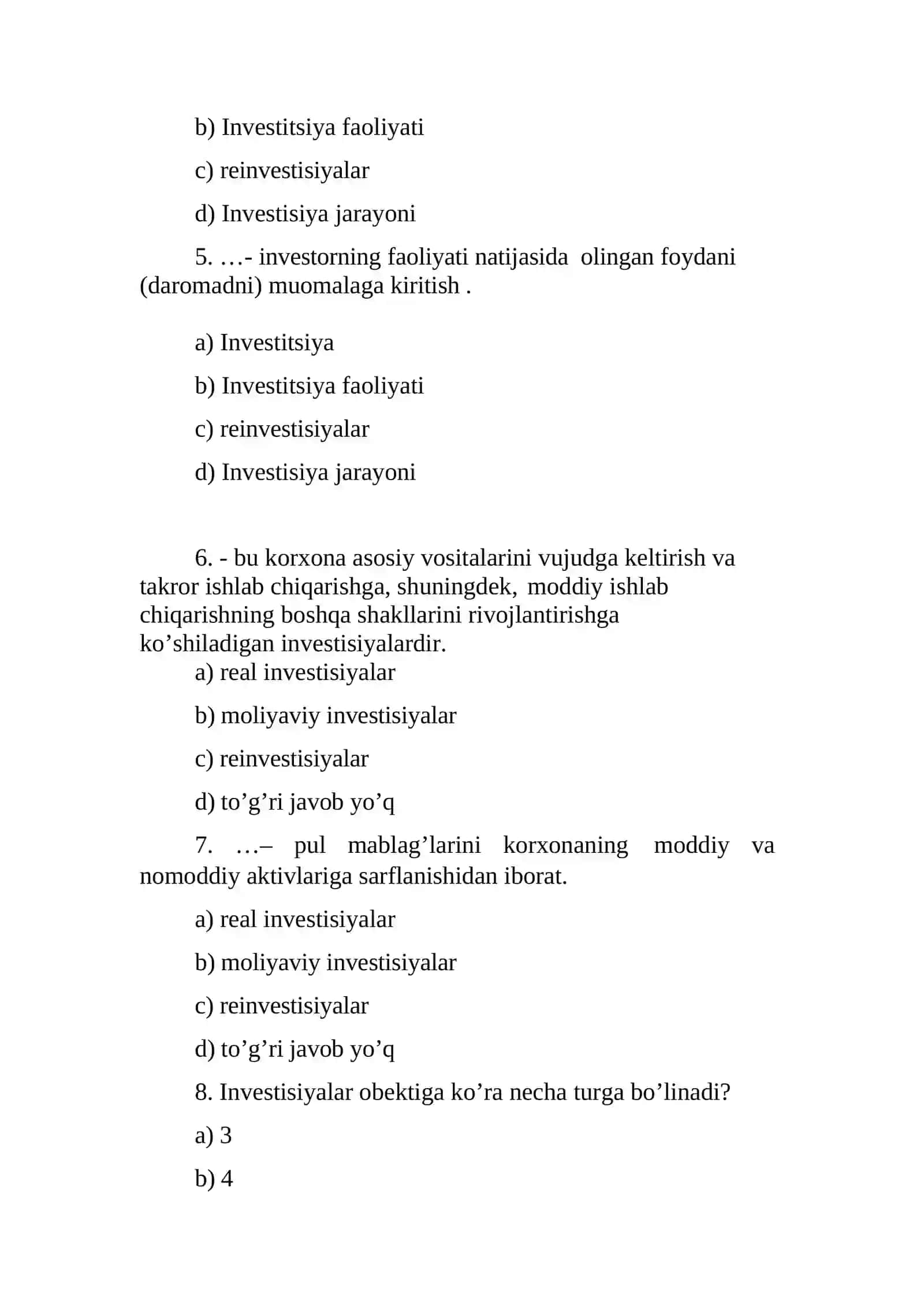 Tarmoqlarning moliyaviy resurslar oqimi va uni rivojlantirish 2