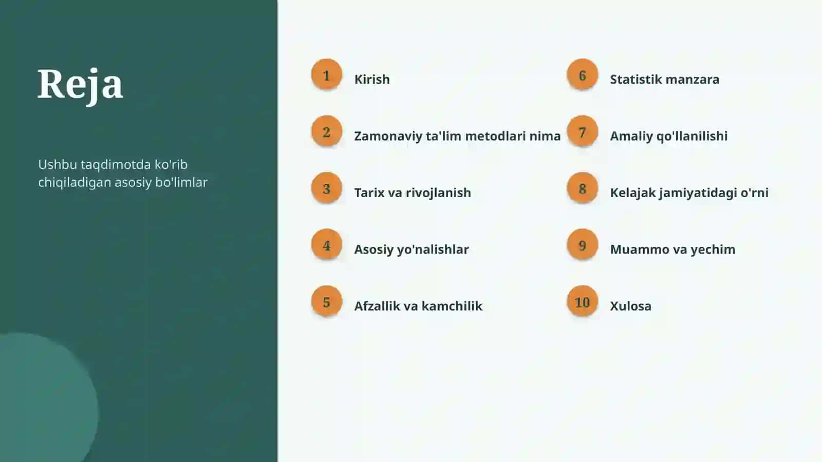 Zamonaviy ta'lim metodlari 2