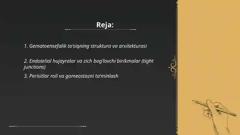 Gematoensefalik toʻsiq gistofiziologiyasi 2