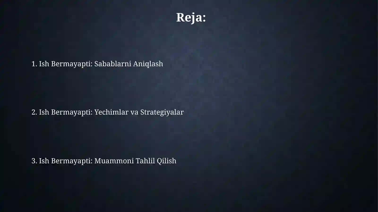Ish Bermayapti: Yechimlar va Strategiyalar 2