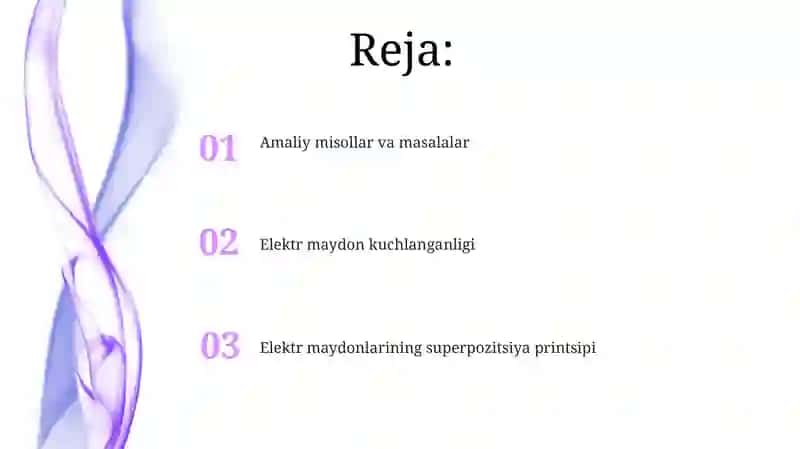 Elektr maydon kuchlanganligi 2