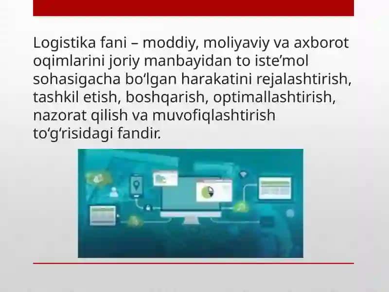 LOGISTIKA KONSEPSIYASI EVOLUTSIYASI 2