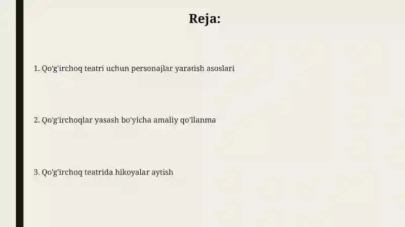 Qo'g'irchoq teatri personajlarini yasash 2