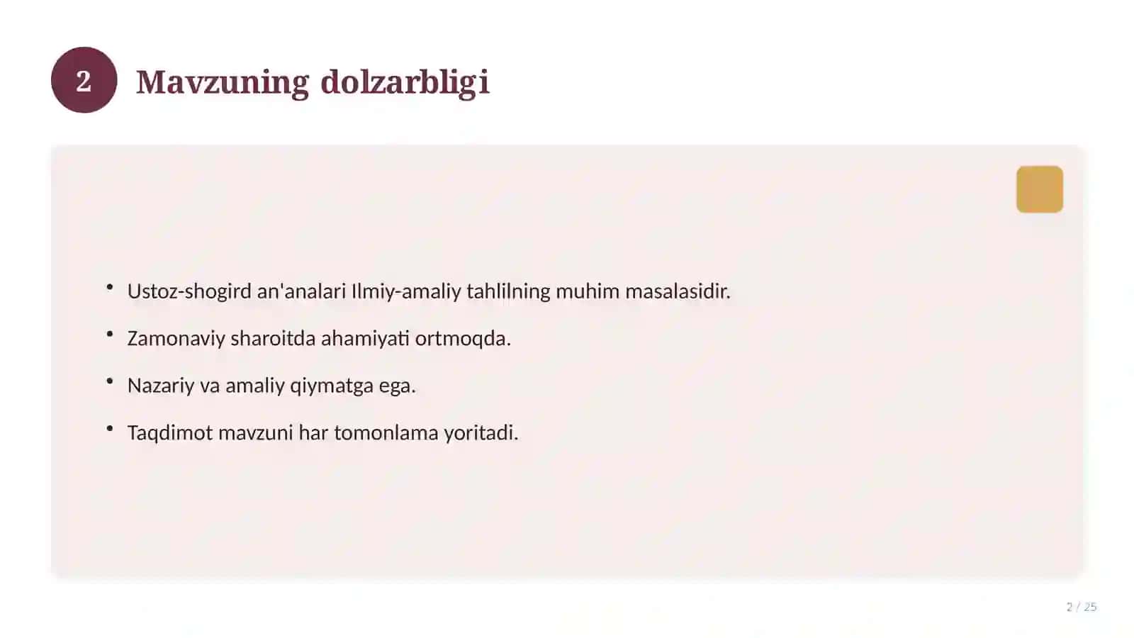 Ustoz-shogird an'analari Ilmiy-amaliy tahlil 2