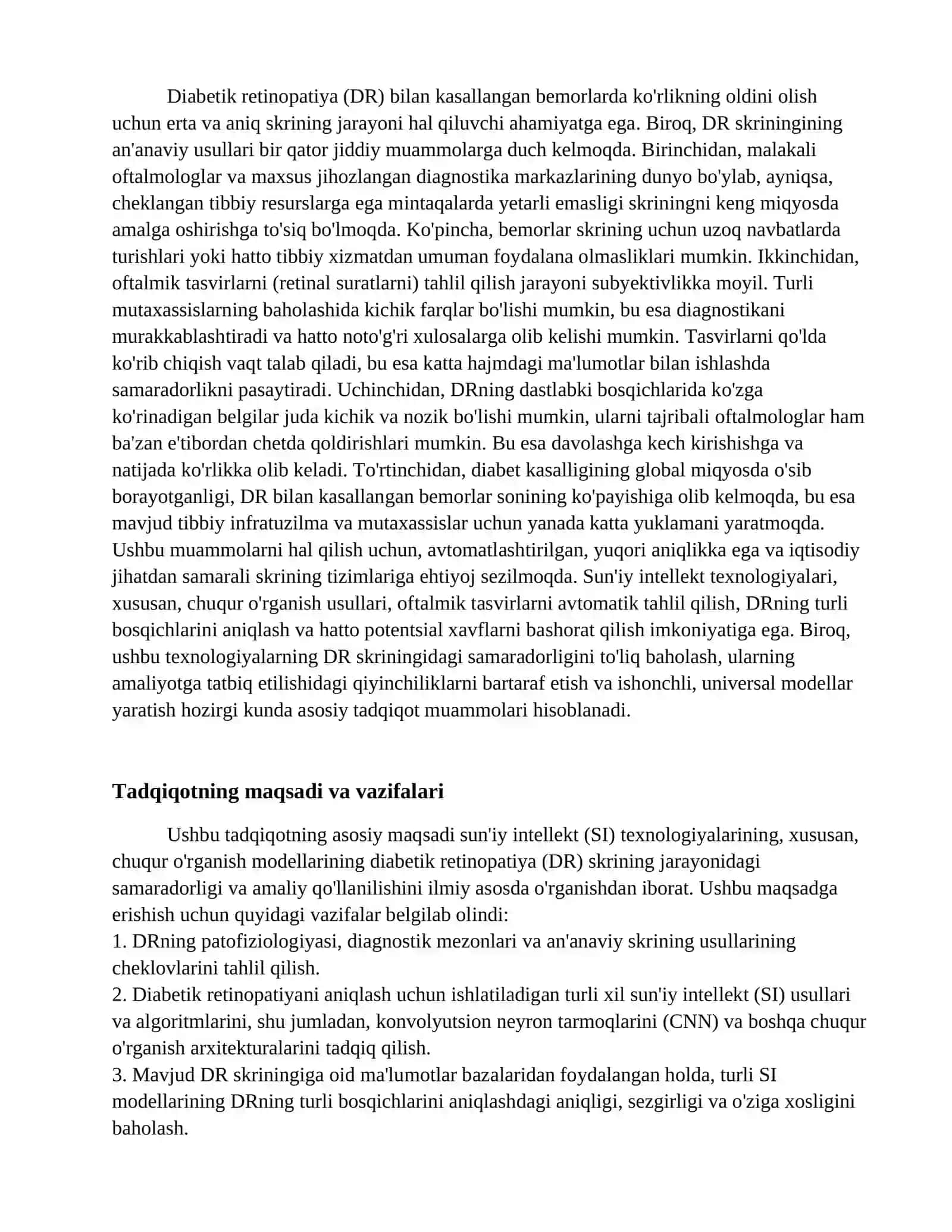 Sun’iy intellektning diabetik retinopatiya skriningidagi roli 2