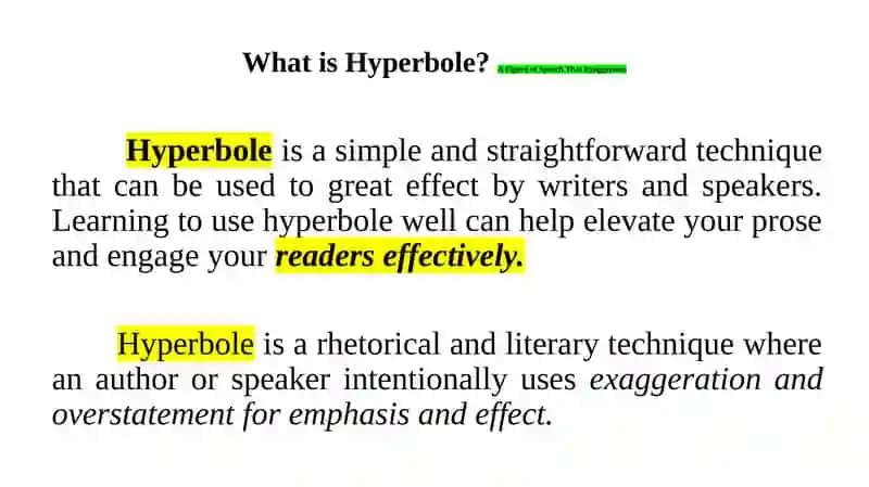 Hyperbole, Antonomasia, Zeugma and Pun 2