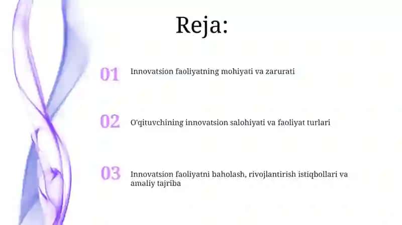 O'qituvchining innovatsion faoliyati 2