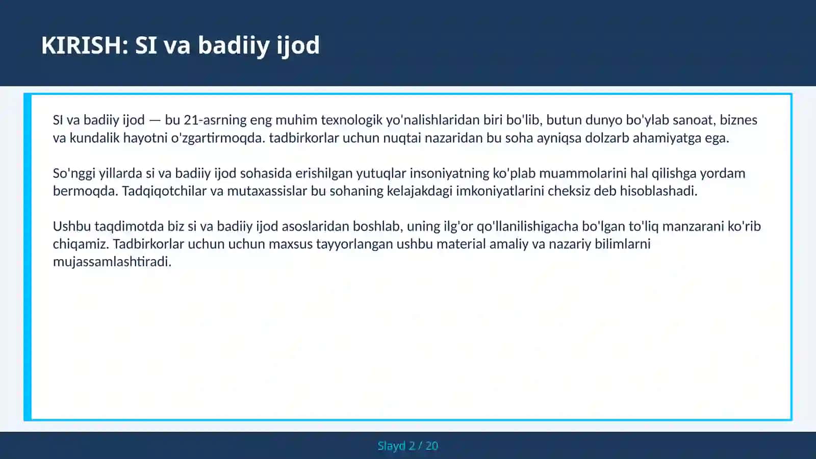 SI VA BADIIY IJOD 2