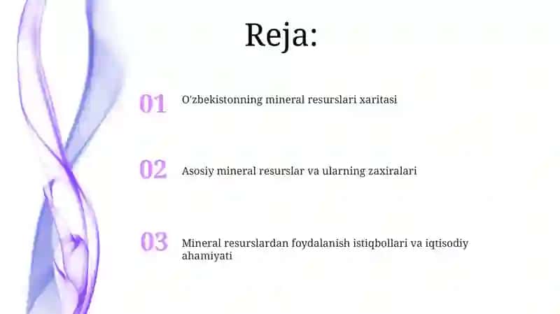 O'zbekistonning mineral resurslari 2