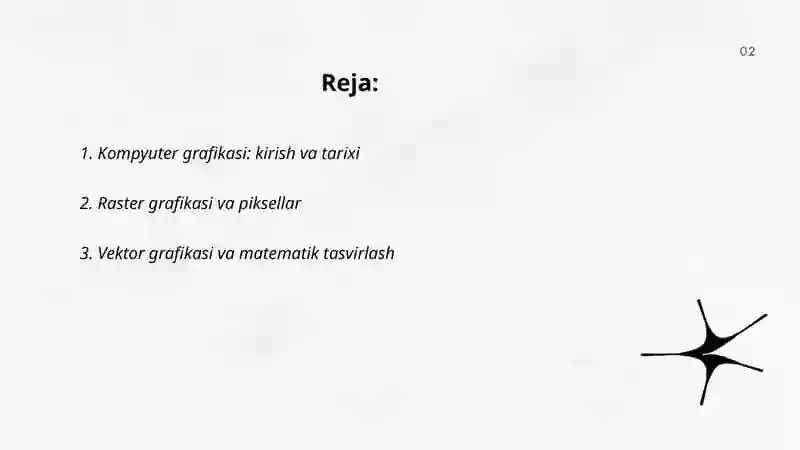 Kompyuter grafikasi 2