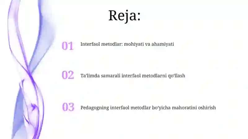Interfaol metodlar va ularni qoʻllash mahorati 2