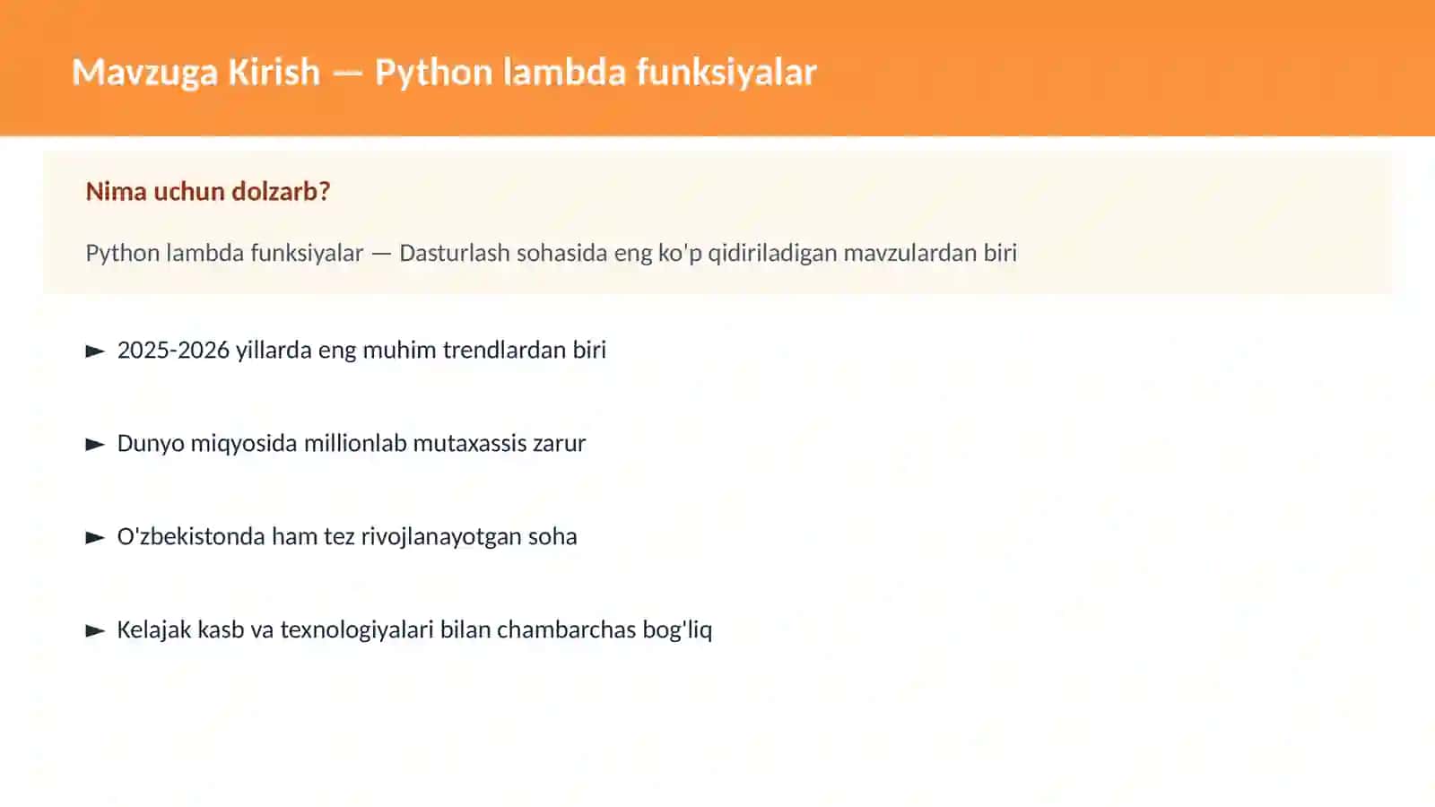 Python lambda funksiyalar 2