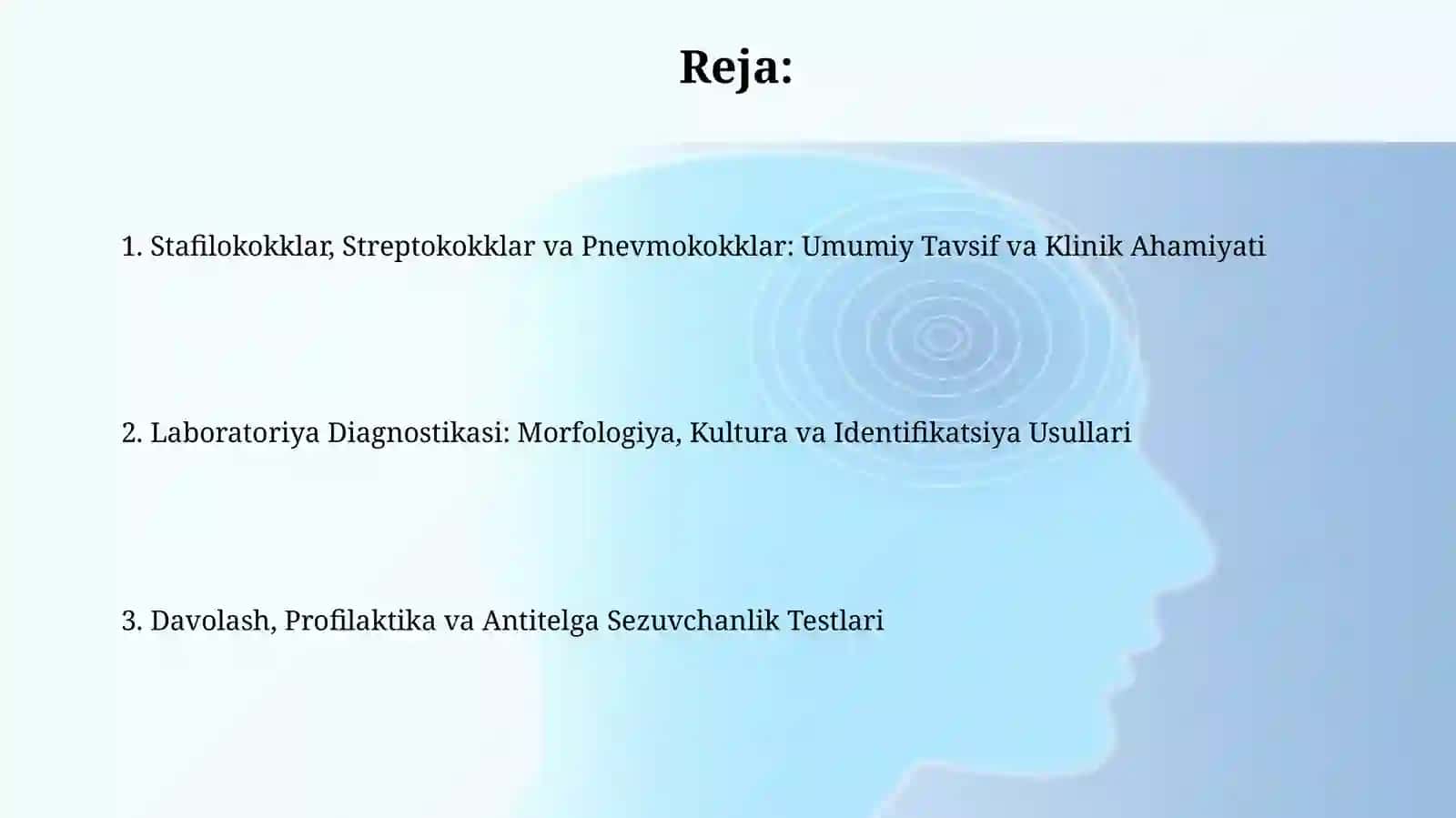 Stafilokokklar, Streptokokklar va Pnevmokokklar: Umumiy Tavsif va Klinik Ahamiyati 2