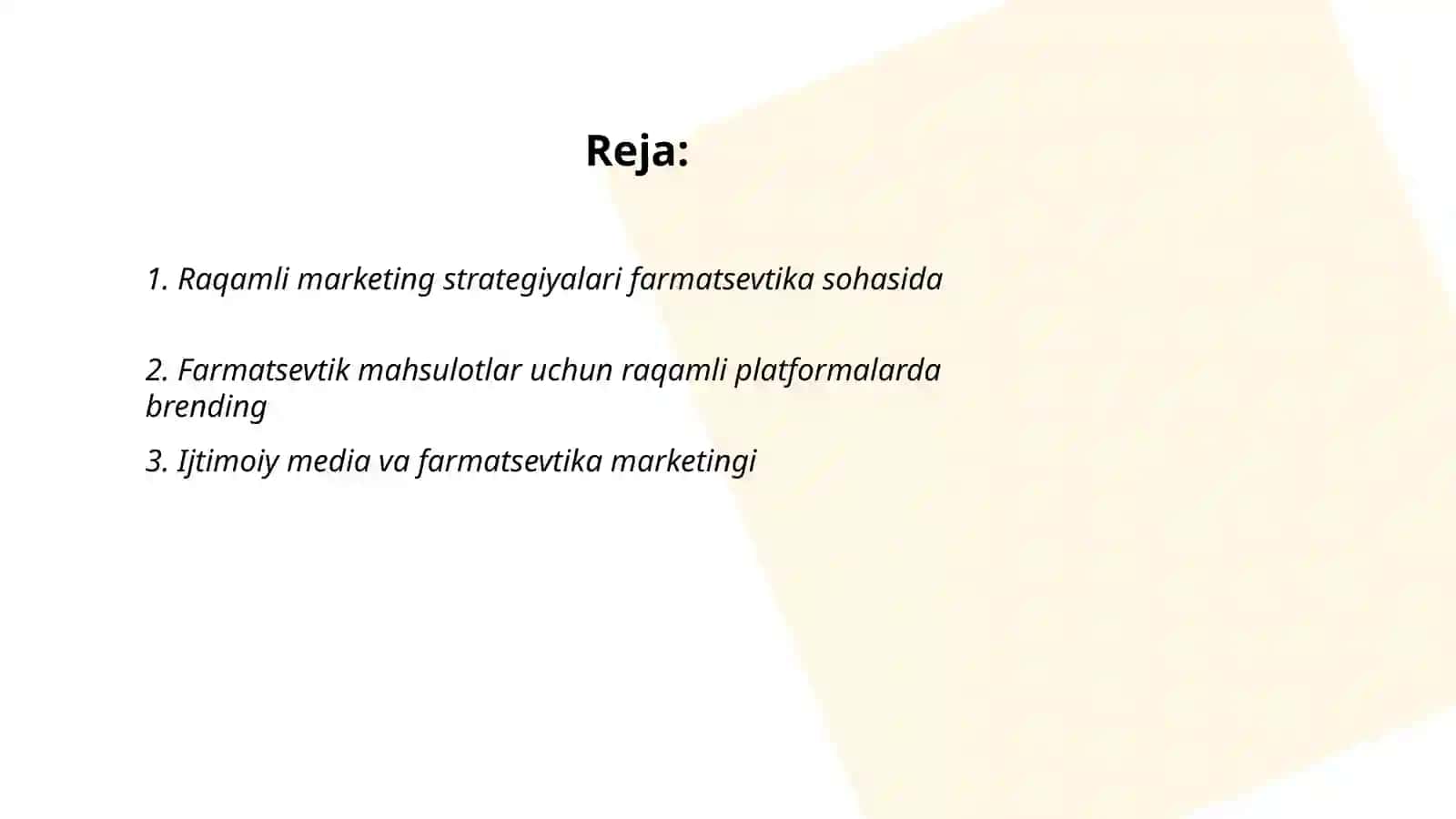 Farmatsevtik korxonalarning marketing bo'limlarini boshqarishda raqamli texnologiyalarni o‘rni 2