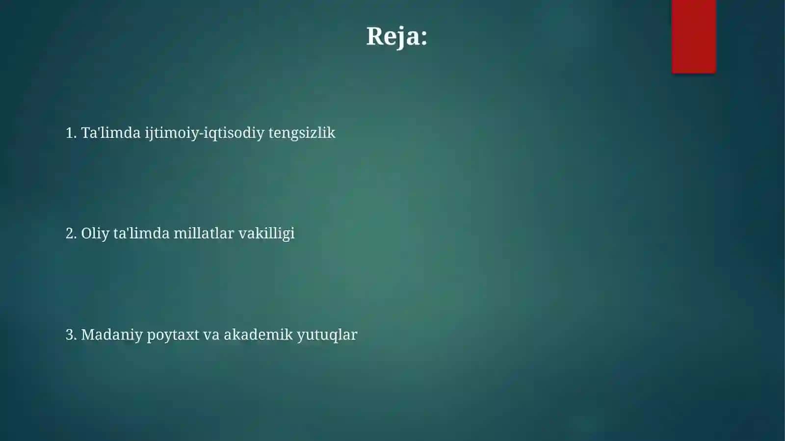 Jahoning rivojlangan mamlakatlarida tarbiyaviy jarayonining etnik xususiyatlari 2