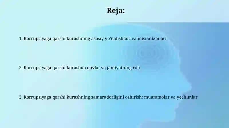 Oʻzbekistonda korrupsiyaga qarshi kurash mexanizmlari 2