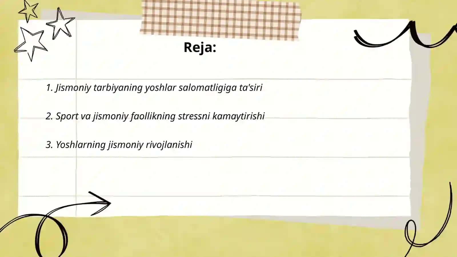 Jismoniy tarbiyaning yoshlar uchun ahamiyati 2