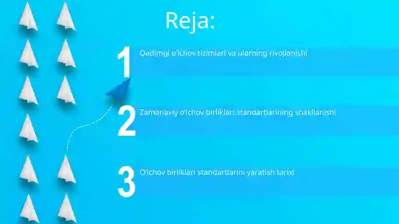 Oʻlchash birliklari etalonlarini yaratilish tarixi 2