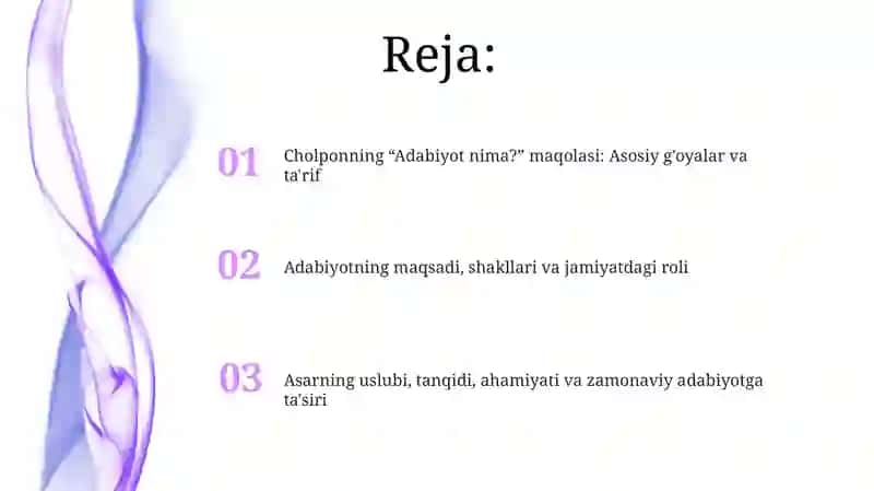 Choʼlponning adabiyot nadur maqolasi 2