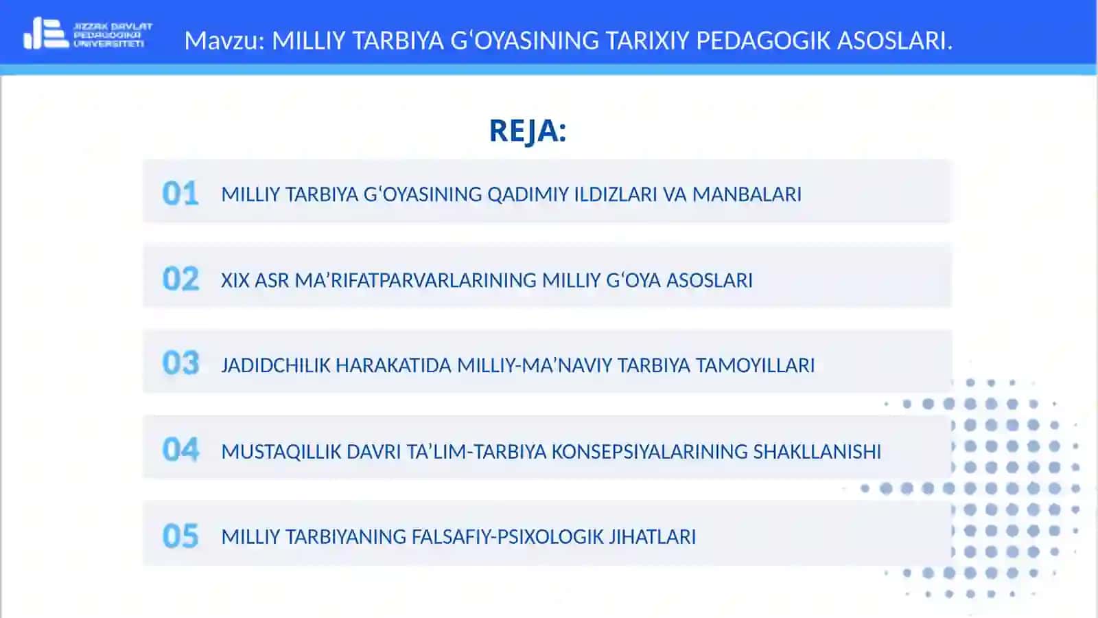 MILLIY TARBIYA ASOSLARI 2