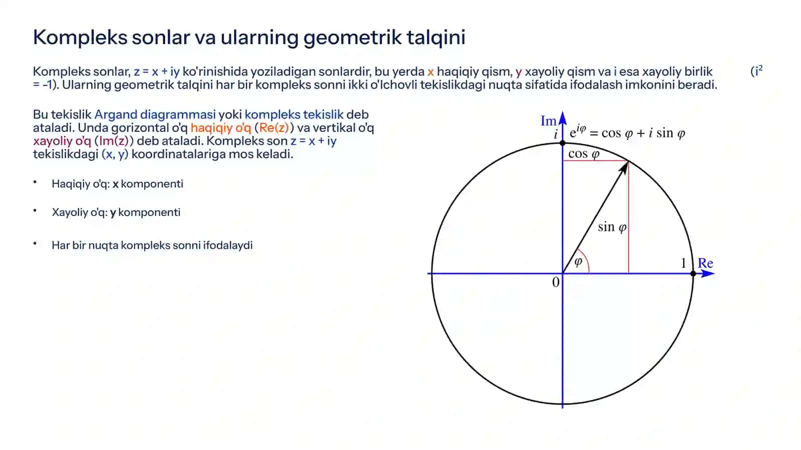 kompleks tekislik chiziqlar va sohalar 2