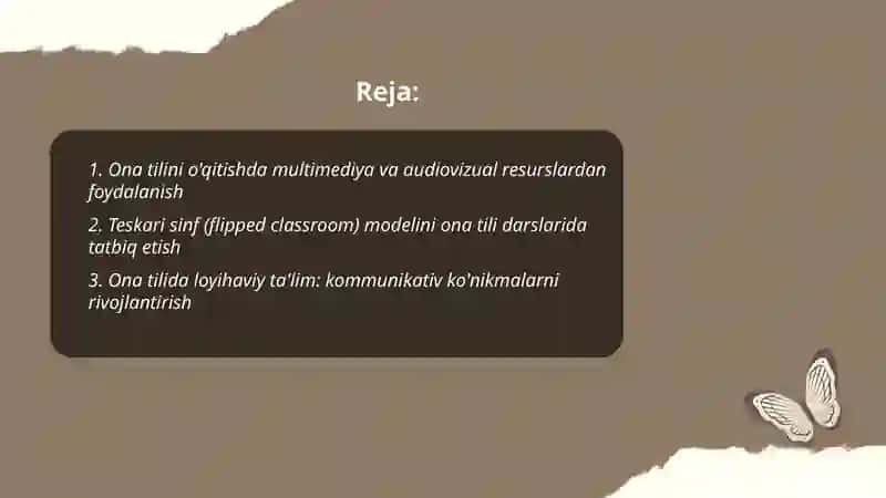 Ona tilini o'qitishda innovatsion yondashuv 2