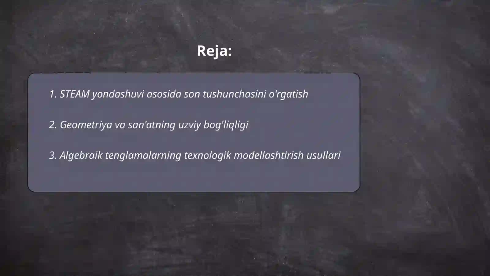 Matematika darslarini tashkil etishda STEAM yondashuv 2