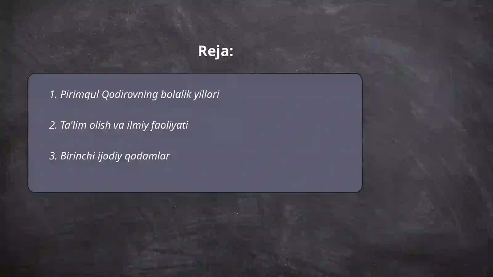 Pirimqul Qodirovning hayoti va ijodi 2
