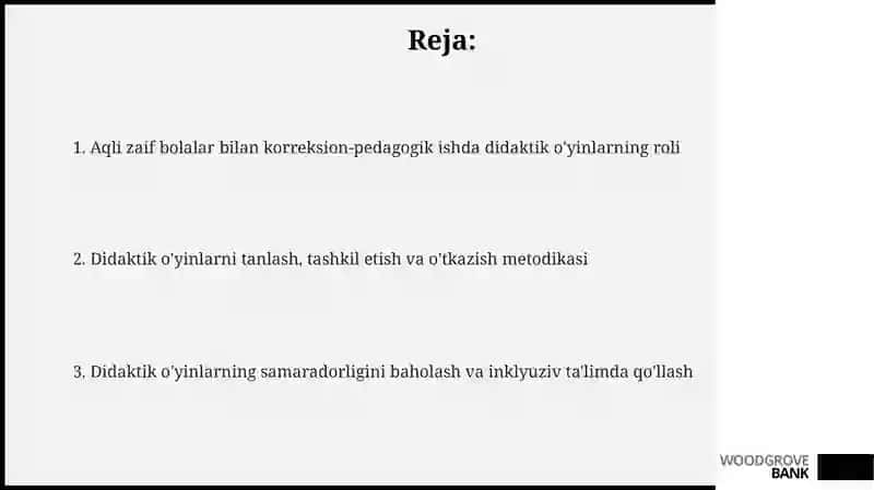 Aqli zaif bolalar bilan korreksion-pedagogik ishtizimidagi didaktik o'yinlar 2