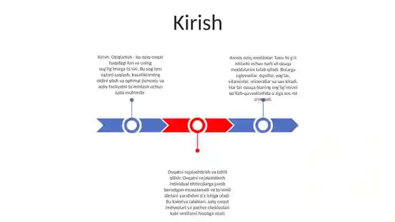 Kunlik Ovqatlanish MeʼYorlari Va Taomnoma Tuzish Va Tahlil Qilish 2