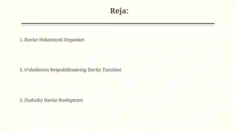 O'zbekiston Respublikasining milliy davlat tuzilishi 2