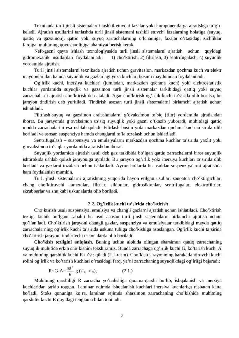 TURLI JINSLI SISTEMALARNI AJRATISH 2