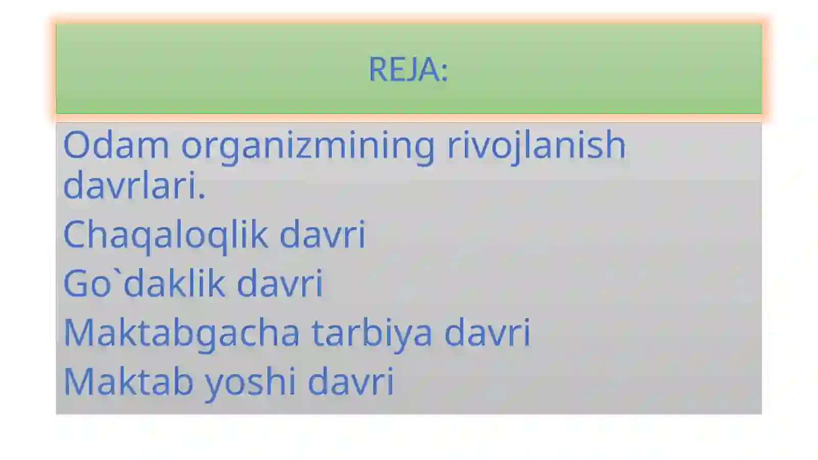 Bolaning  o`sishi  var  ivojlanishi 2