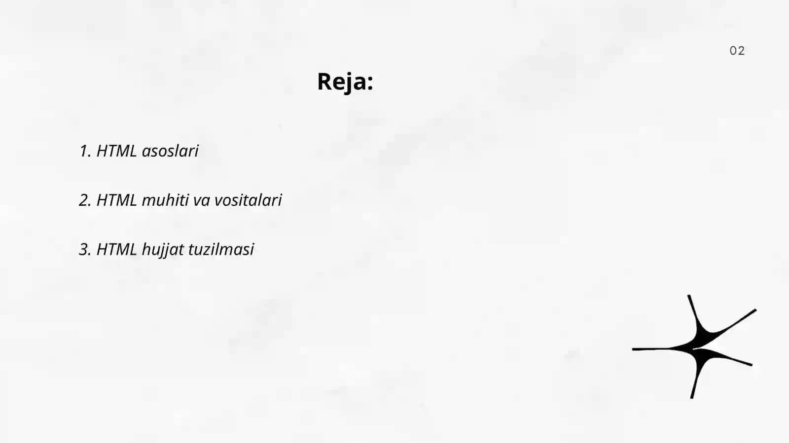 HTML asoslari 2