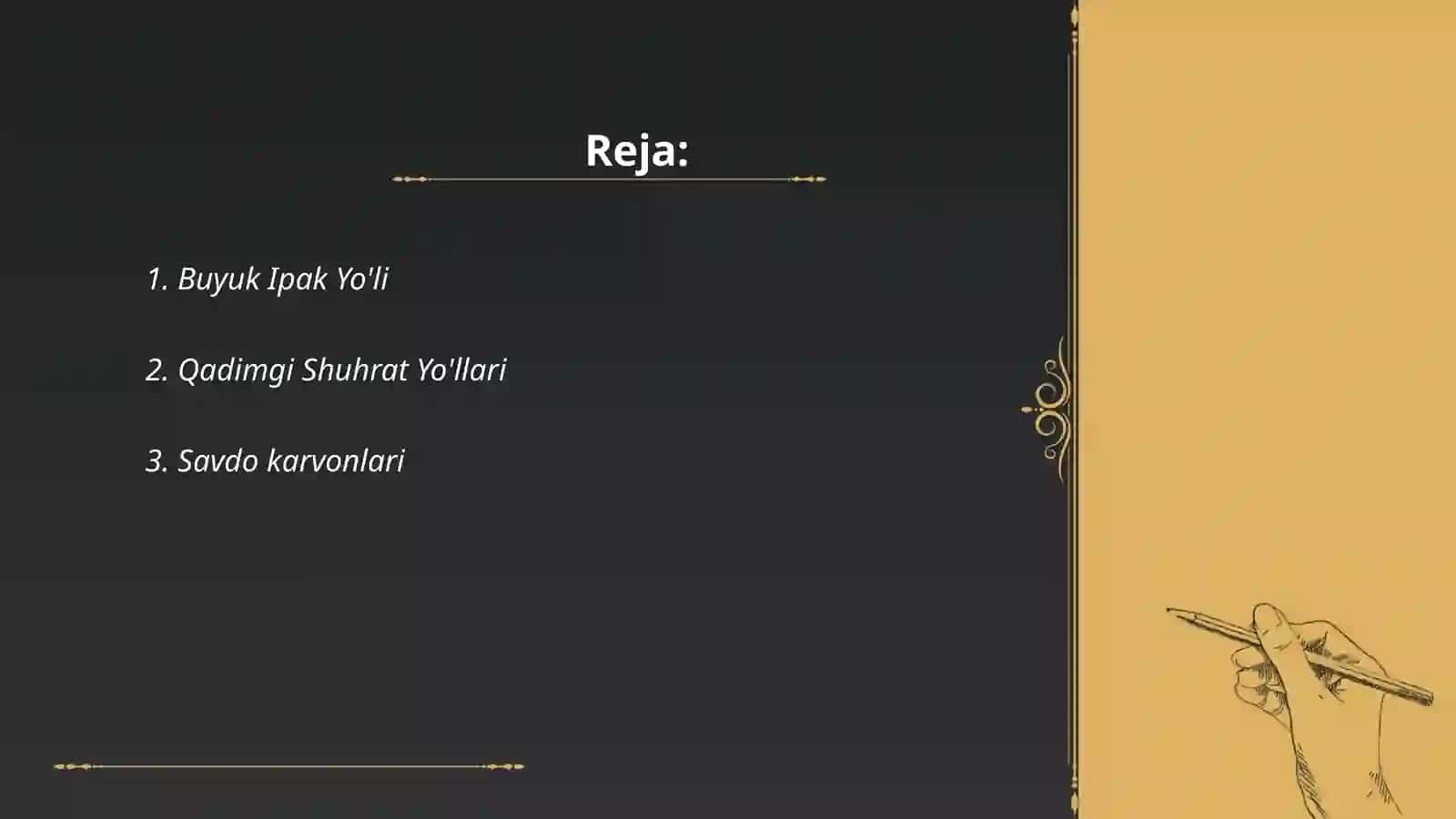 Qadimgi yo'llar va mashhur savdo yo’llari 2