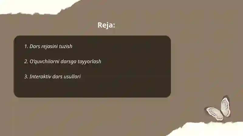 Dars qilish 2