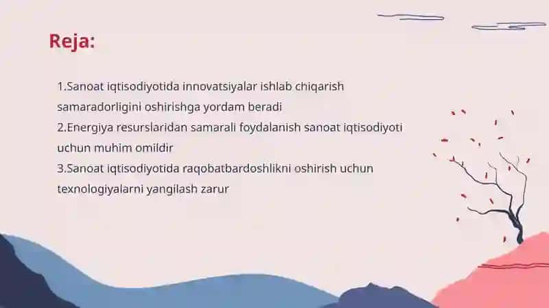 Sanoat iqtisodiyoti 2